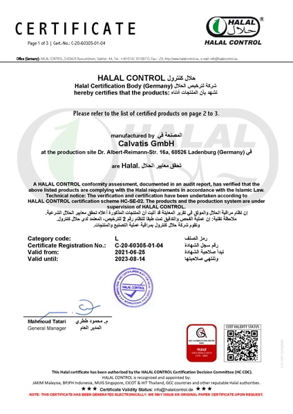 Halal Zertifikat Calvatis-min